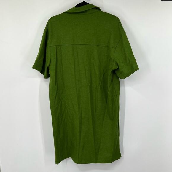 Samsoe Samsoe Jessy Shirt Dress in Twist Of Lime - Picture 6 of 9